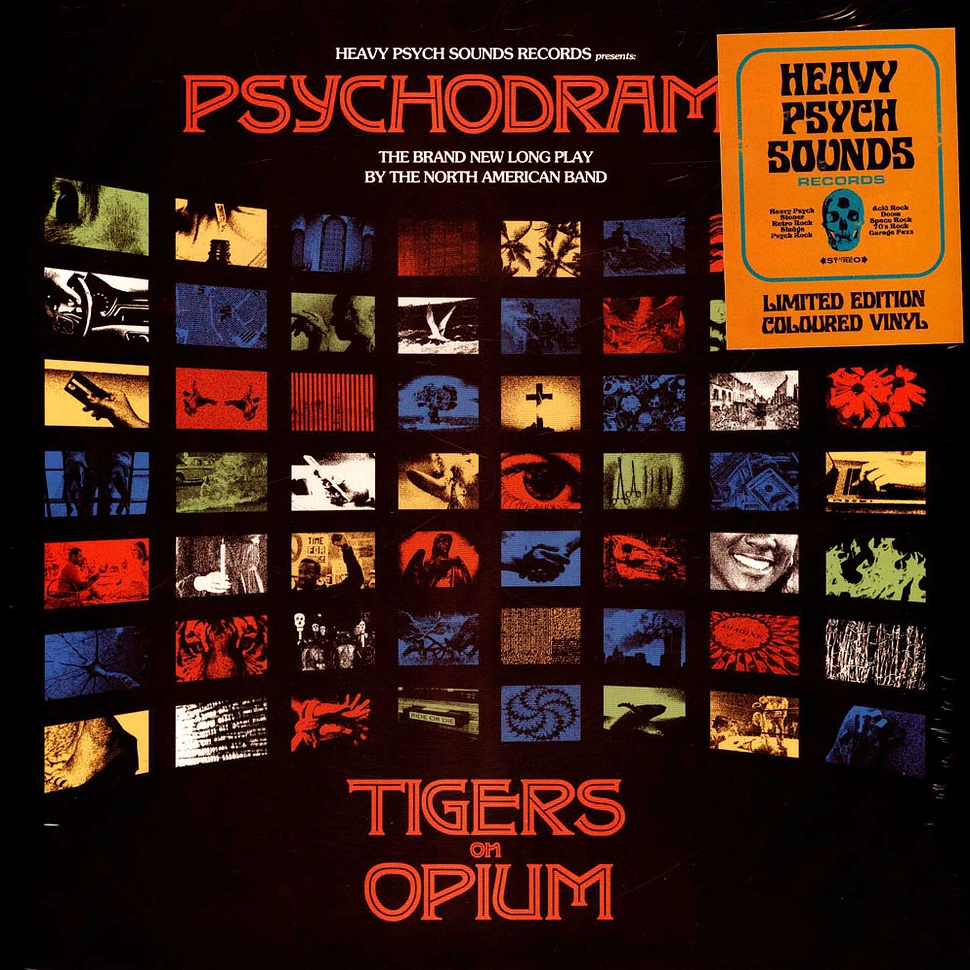 Tigers On Opium - Psychodrama Mustard Colored Vinyl Edition