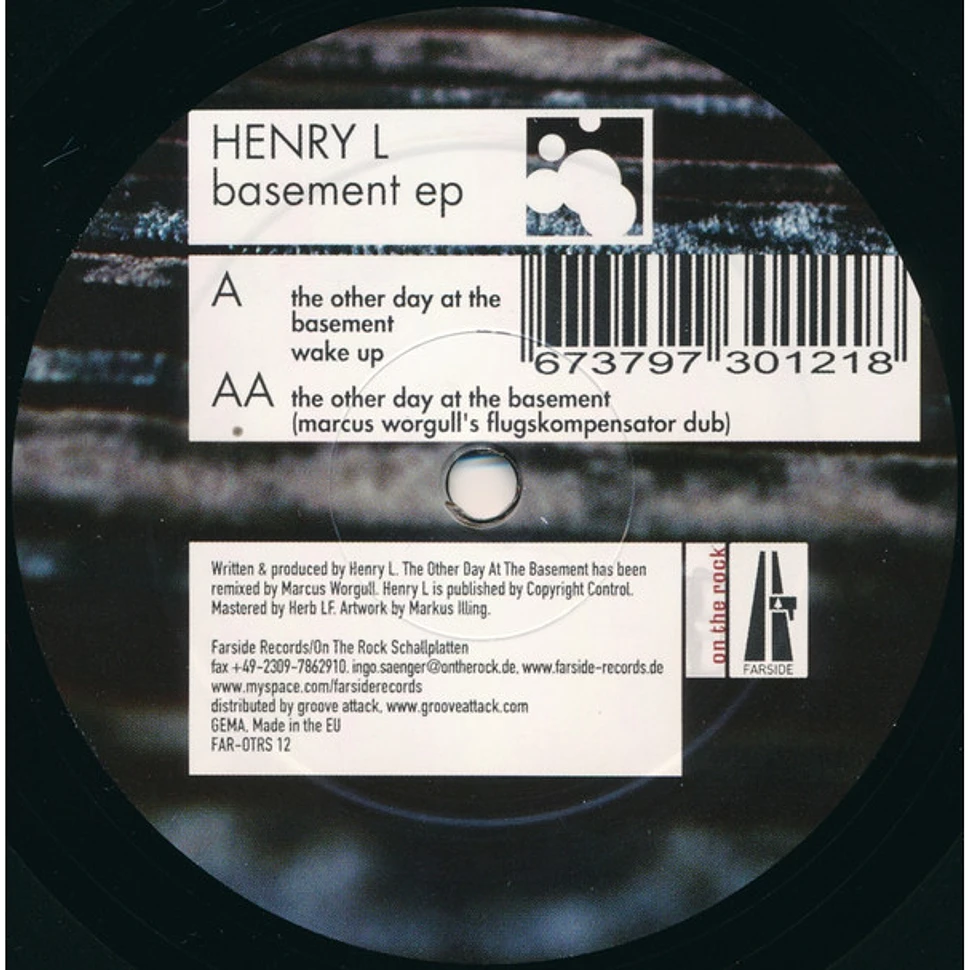Henry L - Basement EP