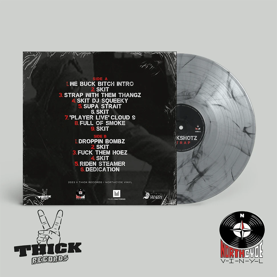 Buckshotz - Strap Black Smoke Vinyl Edition