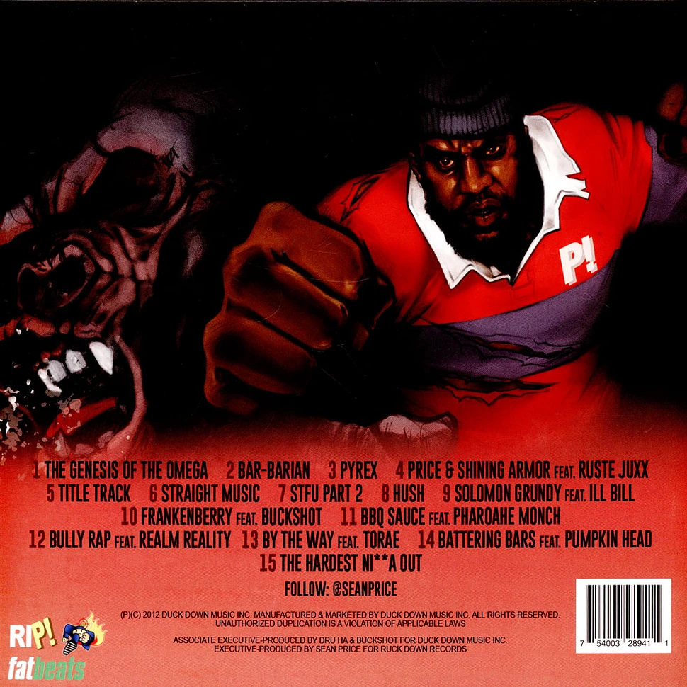 Sean Price - Mic Tyson Black Vinyl Edition