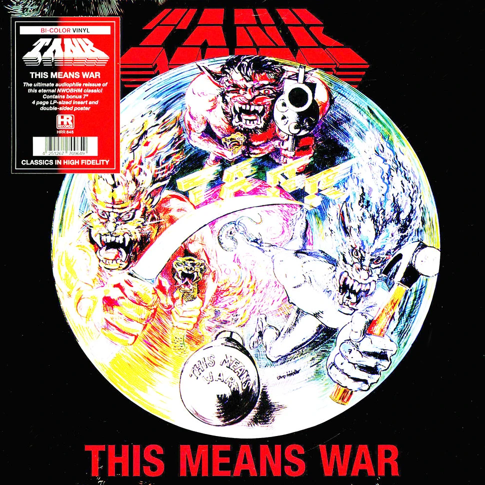 Tank - This Means War Red /Black Bi-Color Vinyl Edition