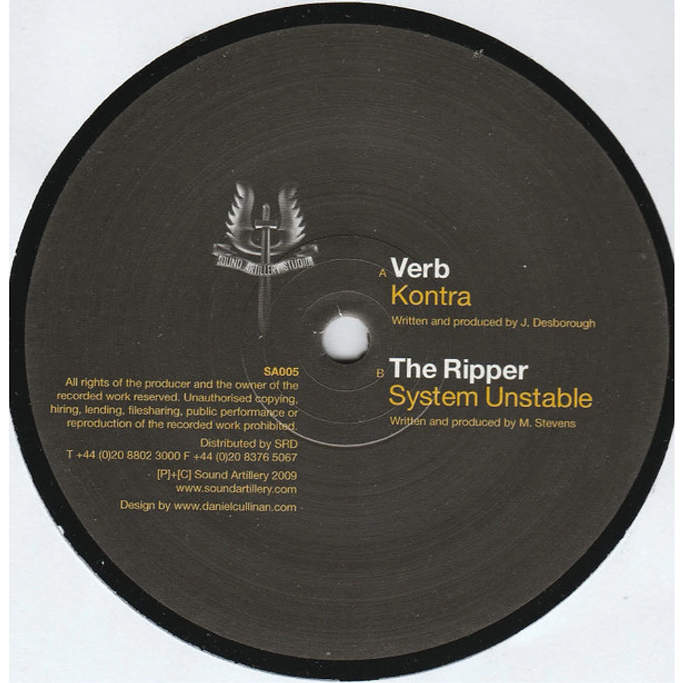 Verb / The Ripper - Kontra / System Unstable