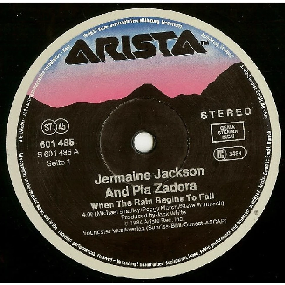 Jermaine Jackson And Pia Zadora - When The Rain Begins To Fall