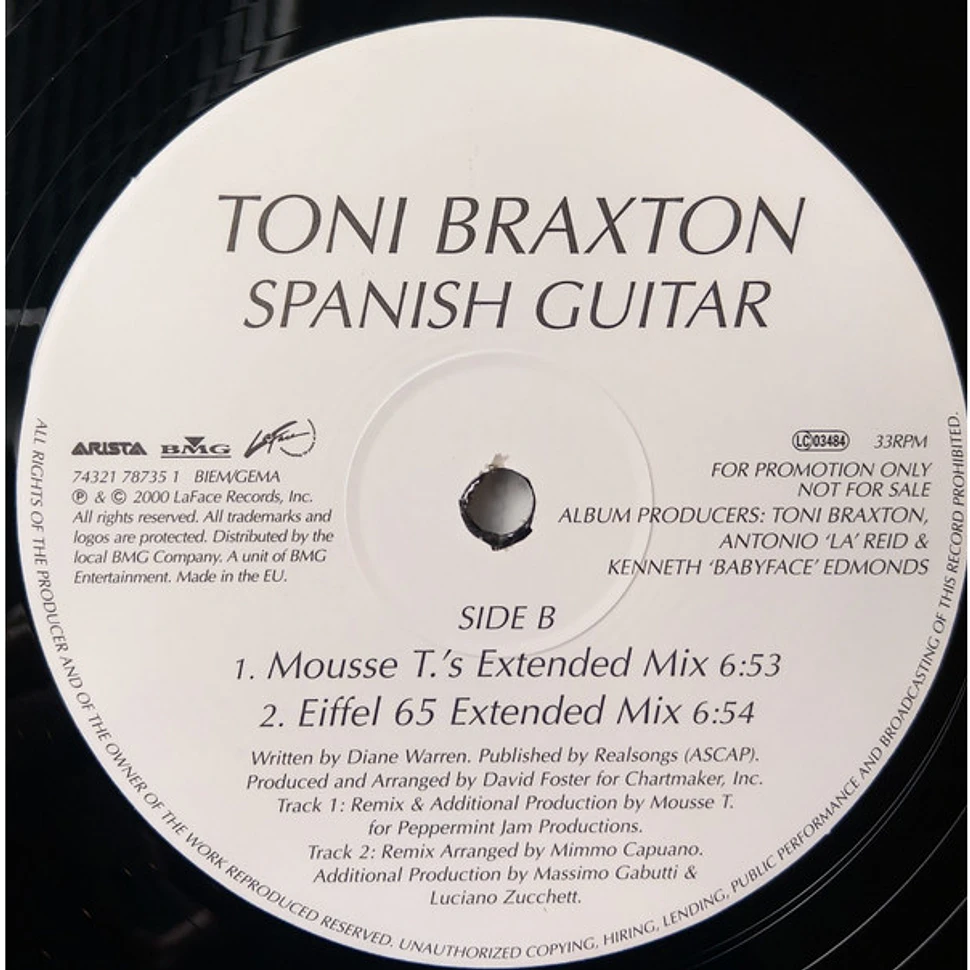 Toni Braxton - Spanish Guitar