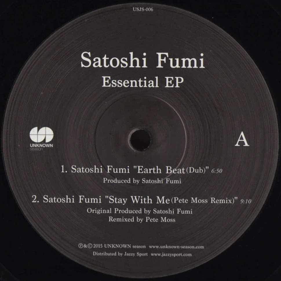 Satoshi Fumi - Essential EP