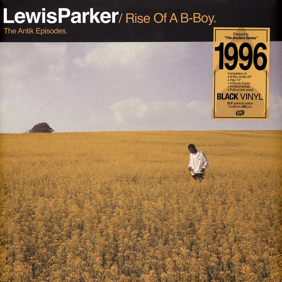 Lewis Parker - Rise Of A B-Boy (The Antik Episodes) Black Vinyl Edition