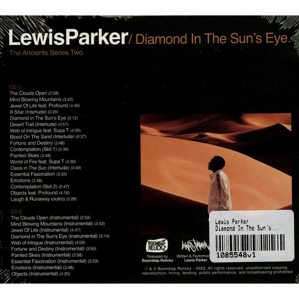 Lewis Parker - Diamond In The Sun's Eye (The Ancient Series Two)