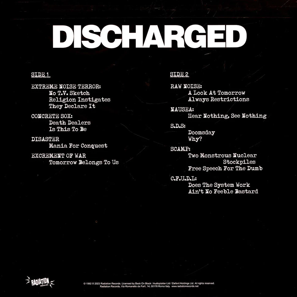 V.A. - Discharged