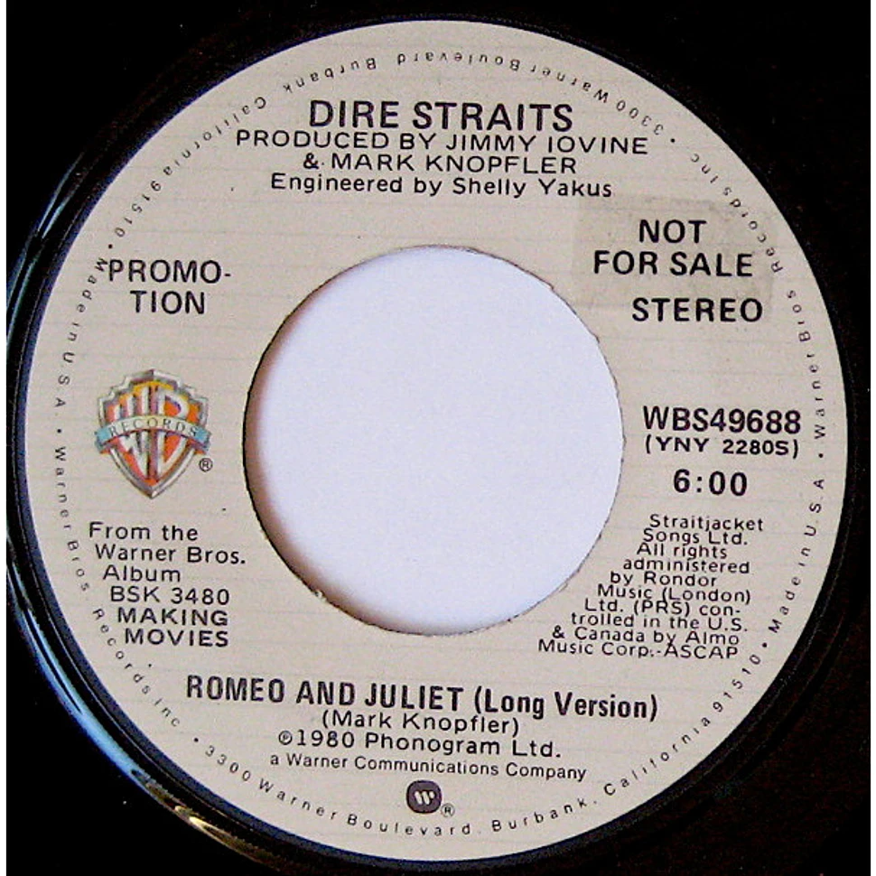 Dire Straits - Romeo And Juliet