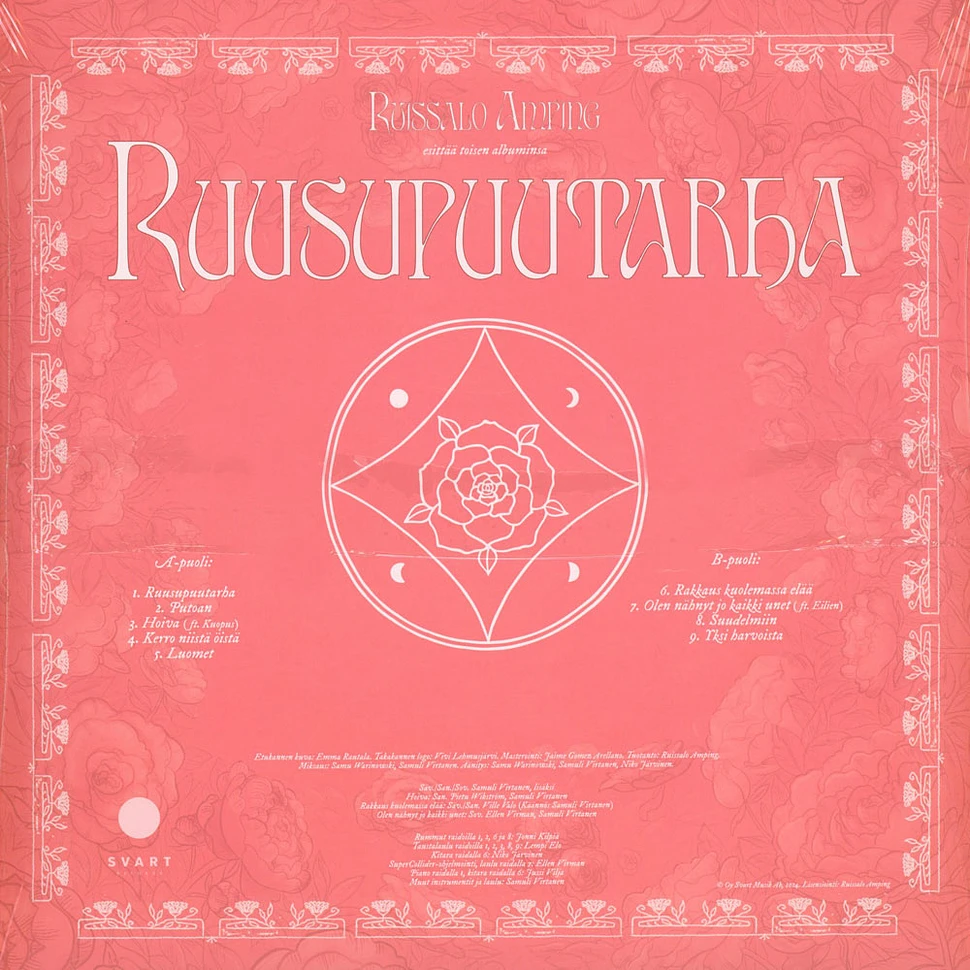 Ruissalo Amping - Ruusupuutarha Pink Vinyl Edition