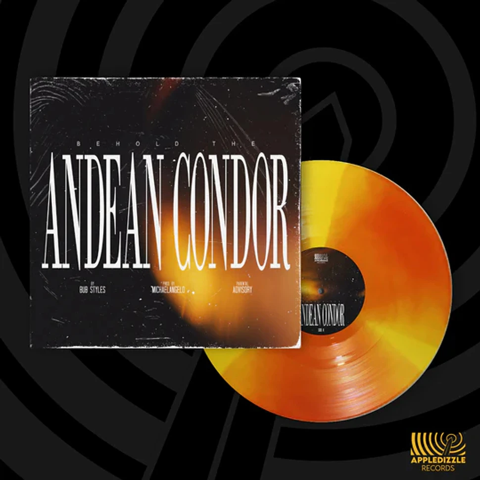 Bub Styles X Michaelangelo - Behold The Andean Condor Orange / Yellow Vinyl Edition