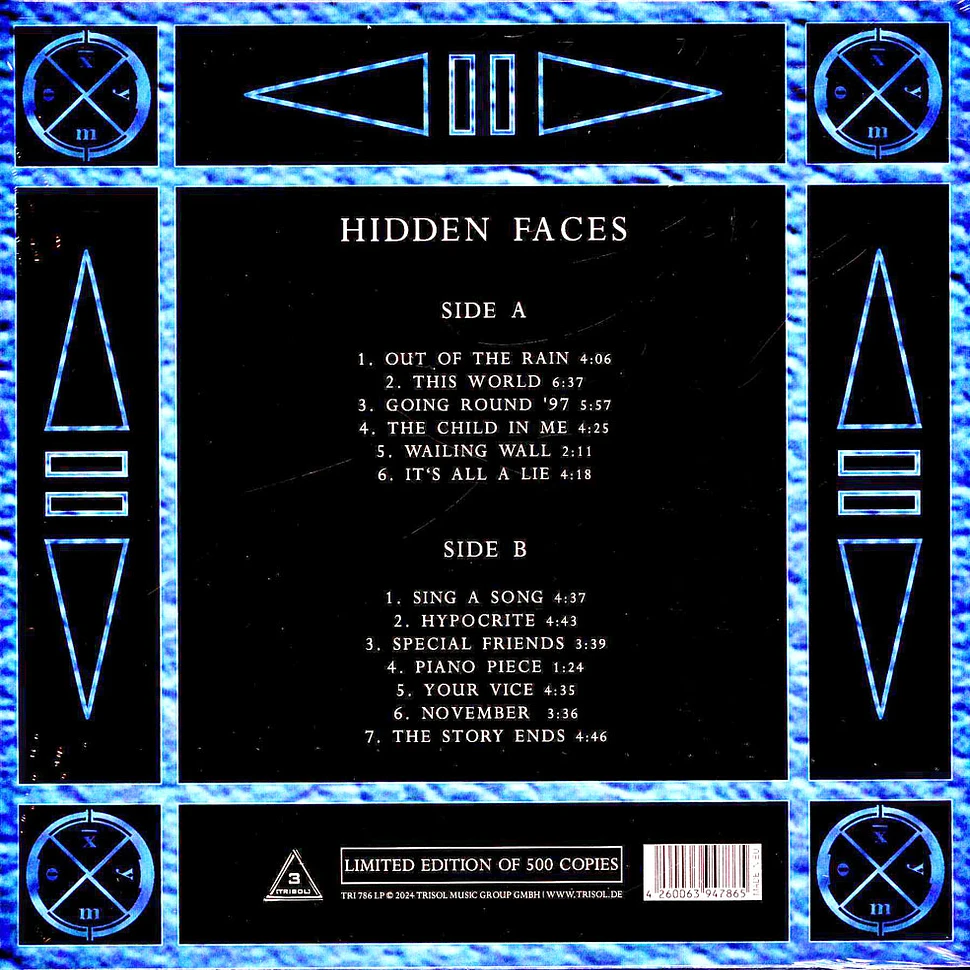 Clan Of Xymox - Hidden Faces Black Vinyl Editoin