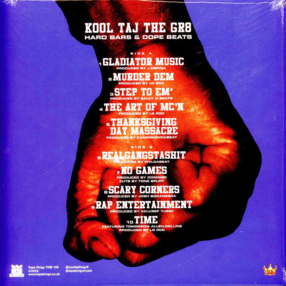 Kool Taj The Gr8 - Hard Bars & Dope Beats