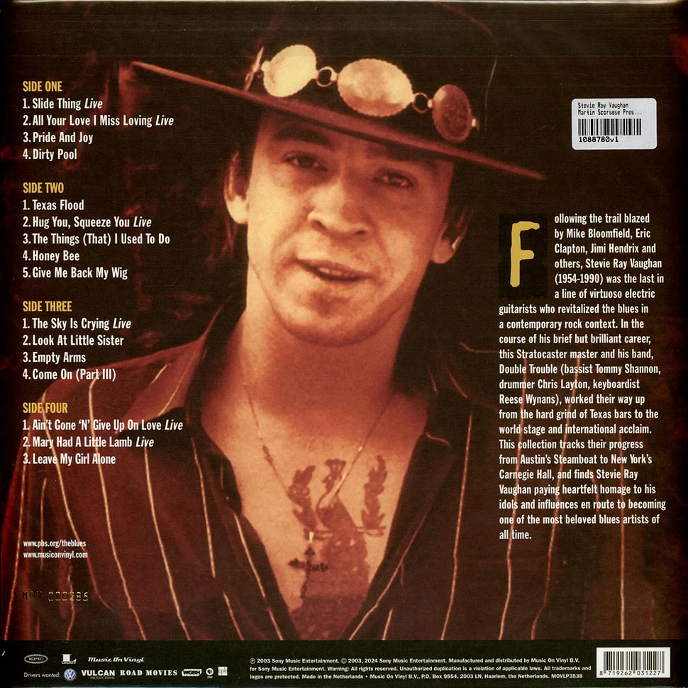 Stevie Ray Vaughan - Martin Scorsese Presents The Blues