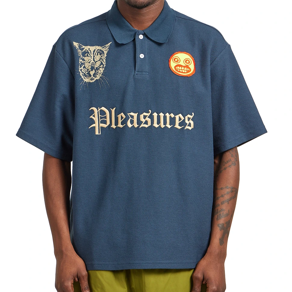 PLEASURES - Wyatt Boxy Polo