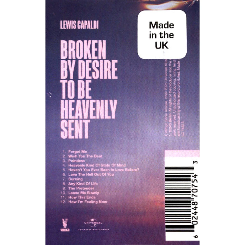 Lewis Capaldi - Broken By Desire..