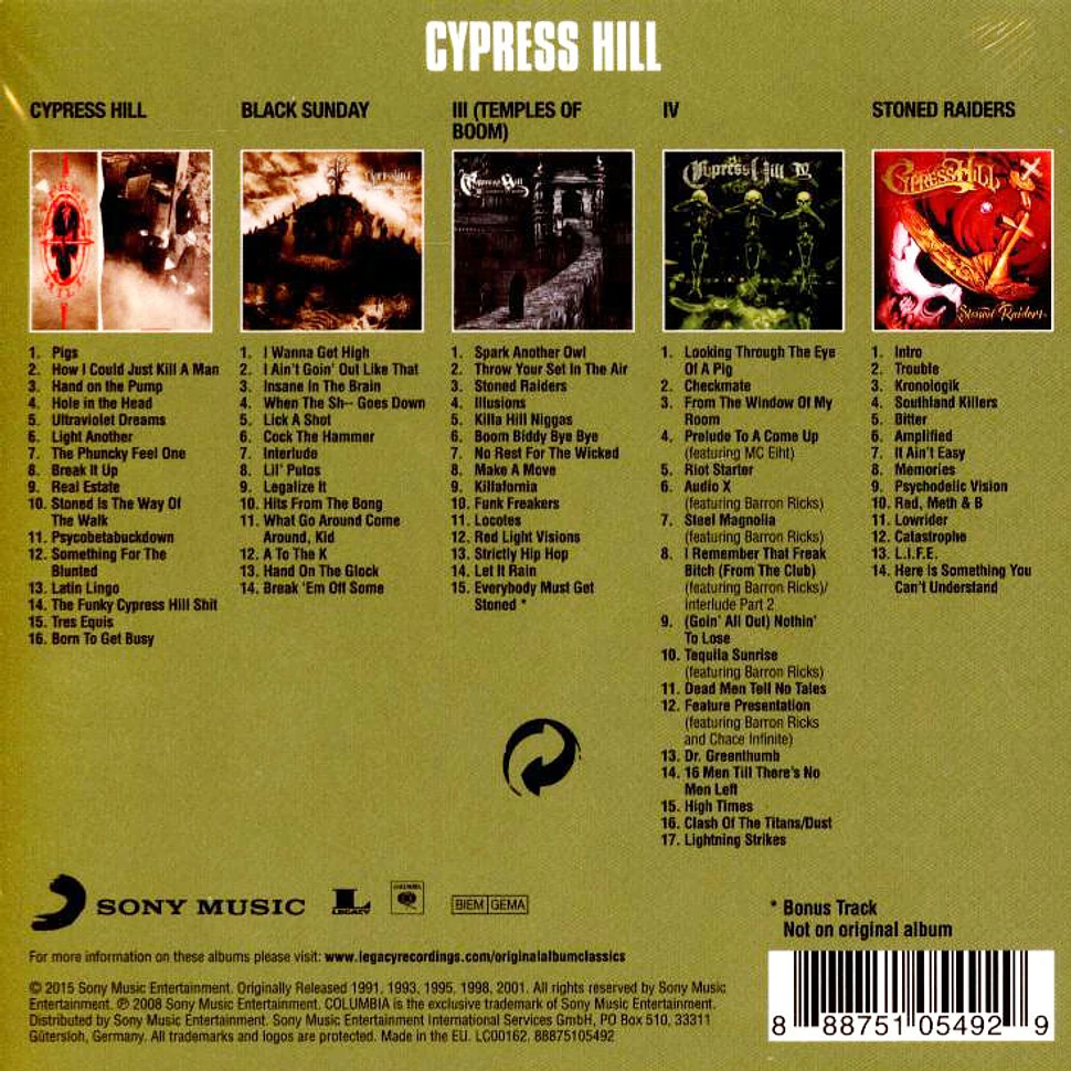 Cypress Hill - Original Album Classics