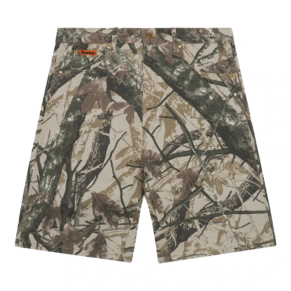 Butter Goods - Foliage Camo Denim Shorts