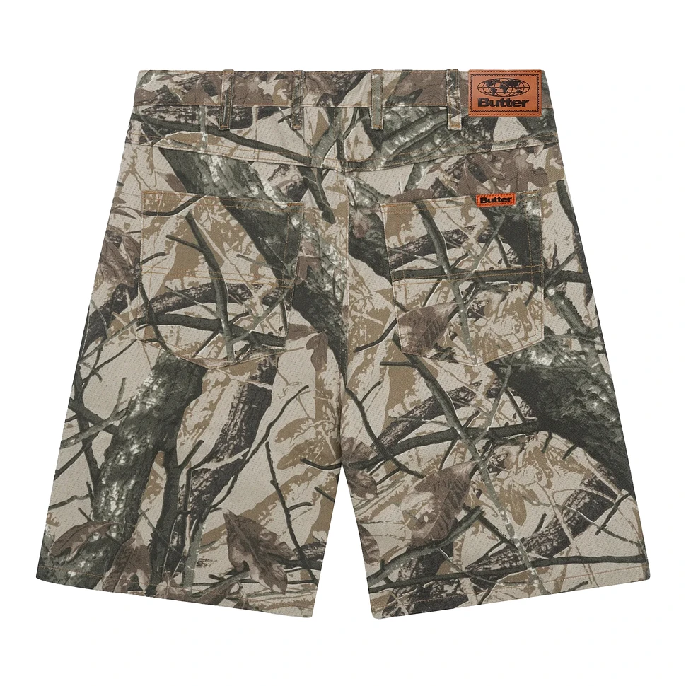 Butter Goods - Foliage Camo Denim Shorts