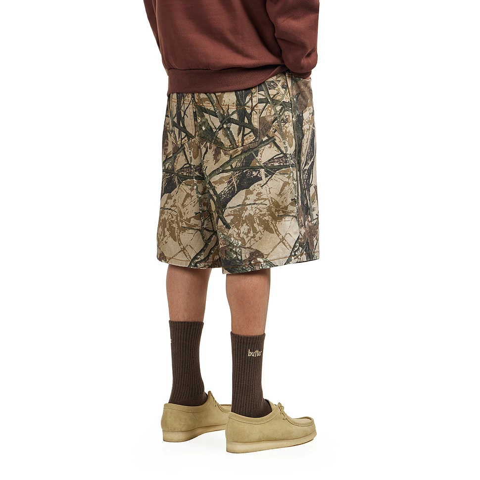 Butter Goods - Foliage Camo Denim Shorts