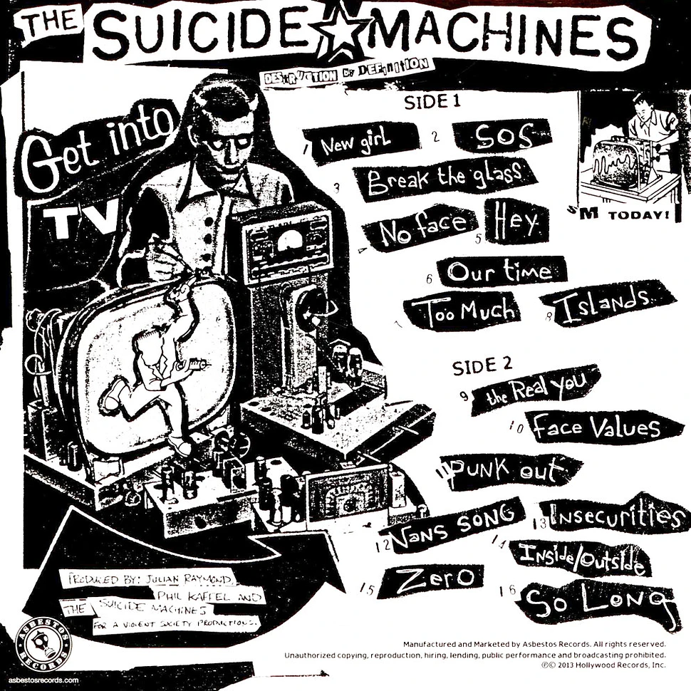 The Suicide Machines - Destruction By Defenition