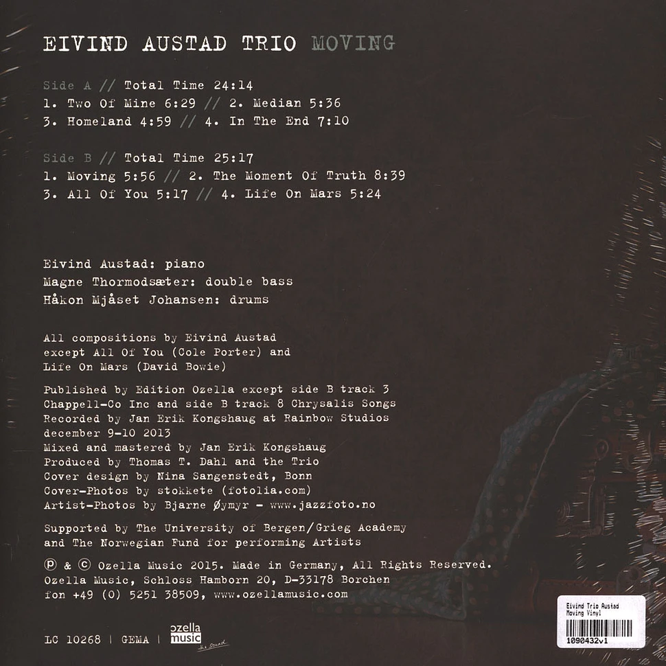 Eivind Trio Austad - Moving