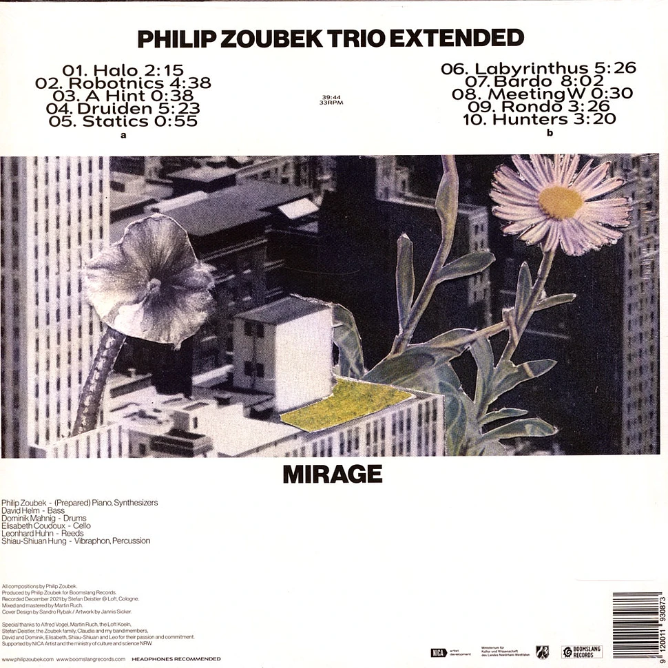 Philip Zoubek Trio Extended - Mirage