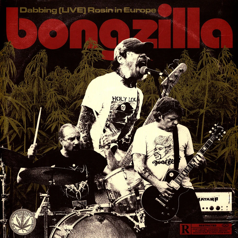 Bongzilla - Dabbing Live Rosin In Europe Black Vinyl Edition