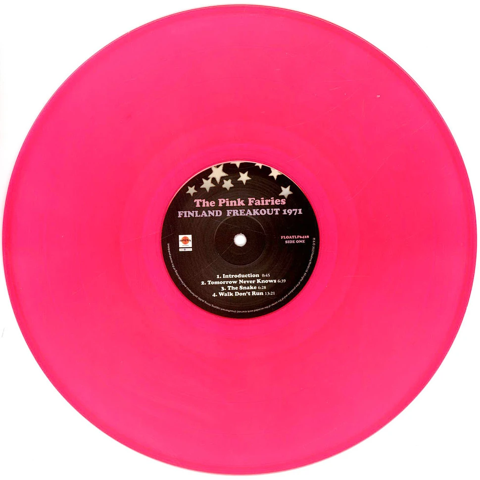 Pink Fairies - Finland Freakout 1971 Clear Pink Vinyl