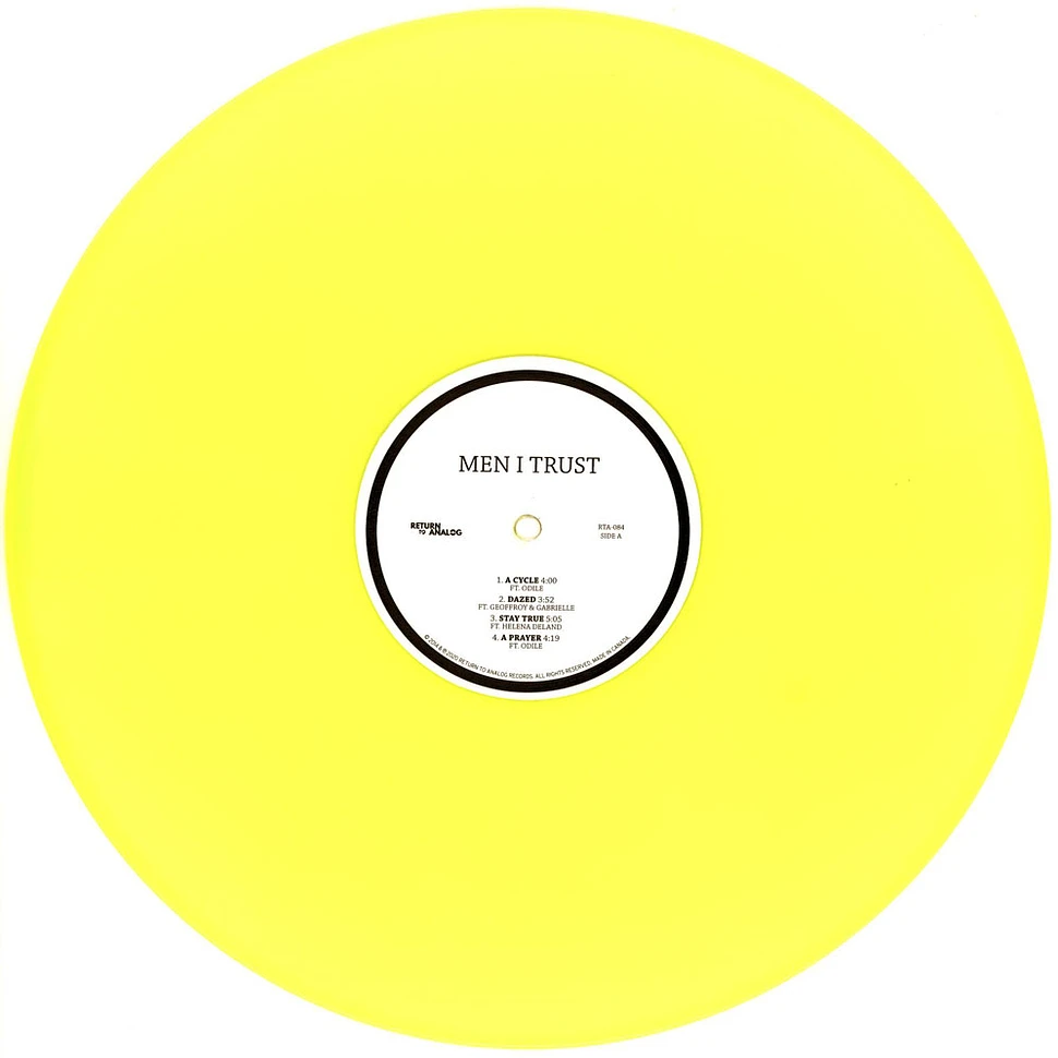 Men I Trust - Men I Trust Fluorescent Yellow Vinyl Edition