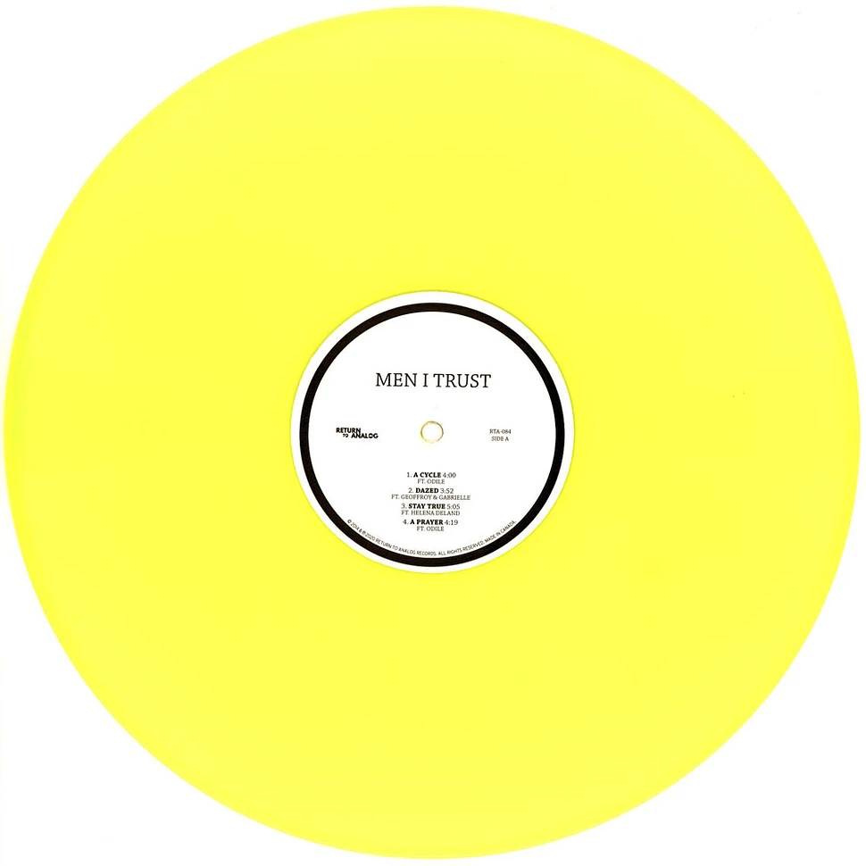 Men I Trust - Men I Trust Fluorescent Yellow Vinyl Edition - Vinyl LP -  2024 - CA - Original | HHV