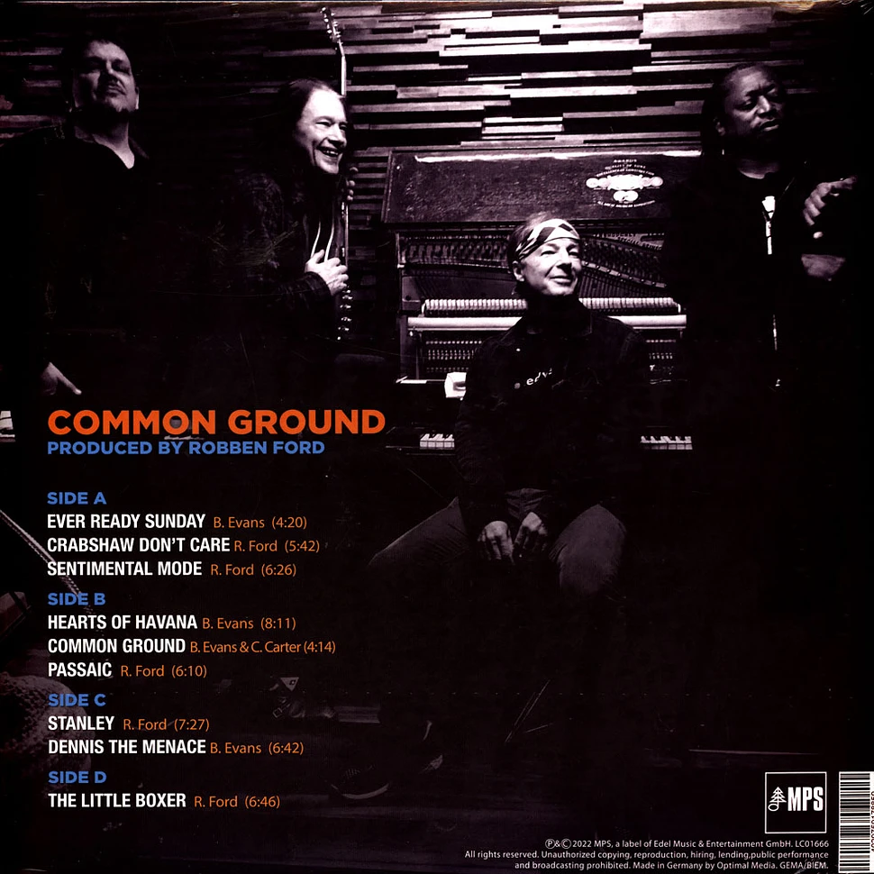 Robben Ford & Bill Evans - Common Ground