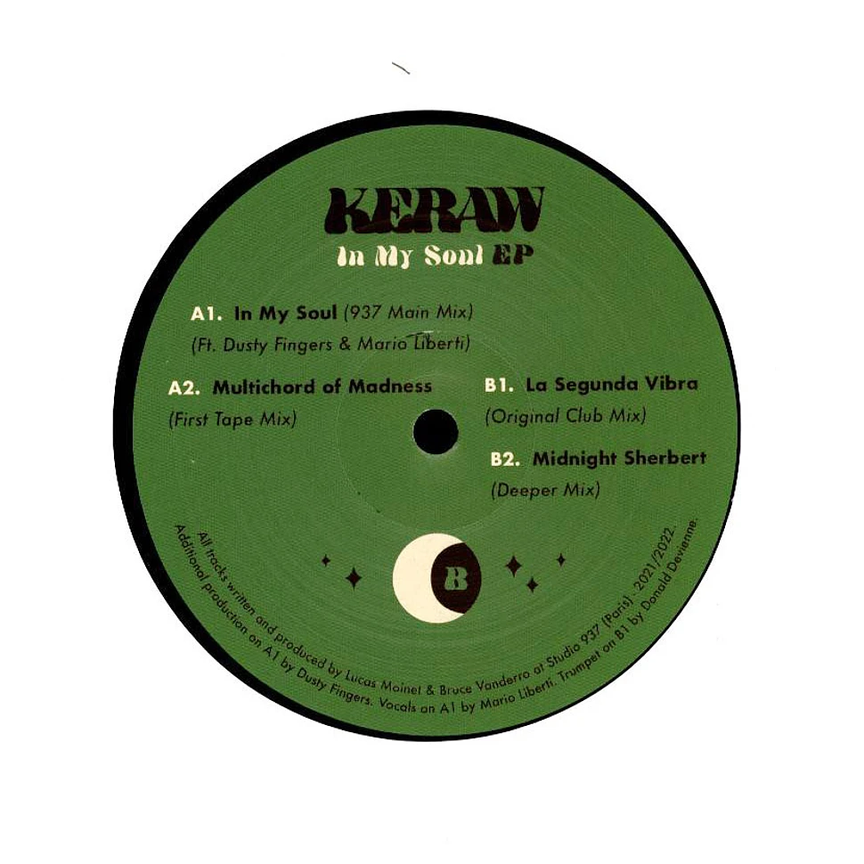 Keraw Feat. Dusty Fingers And Mario Liberti - In My Soul EP