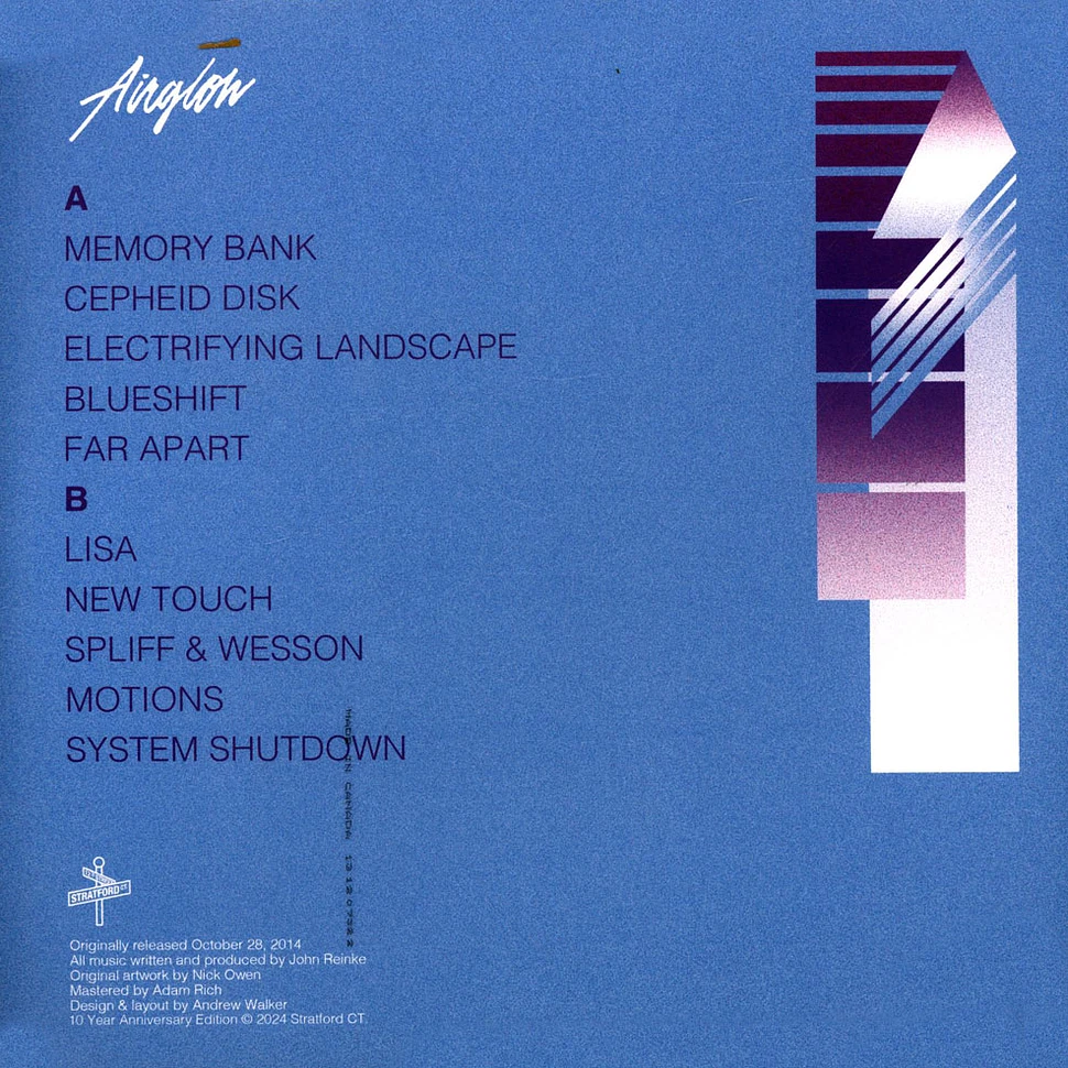 Airglow - Airglow | Memory Bank (Remixed & Remastered) Splatter Vinyl Edition