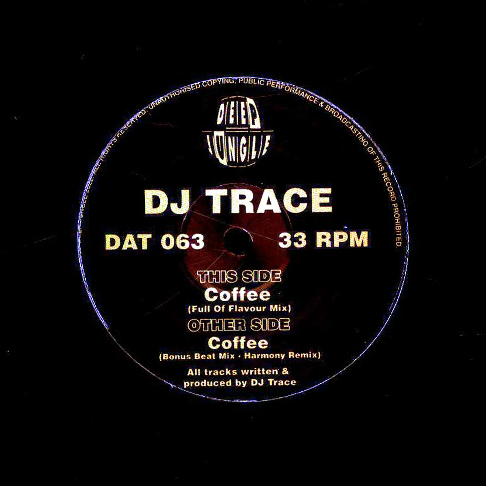 DJ Trace - Coffee EP