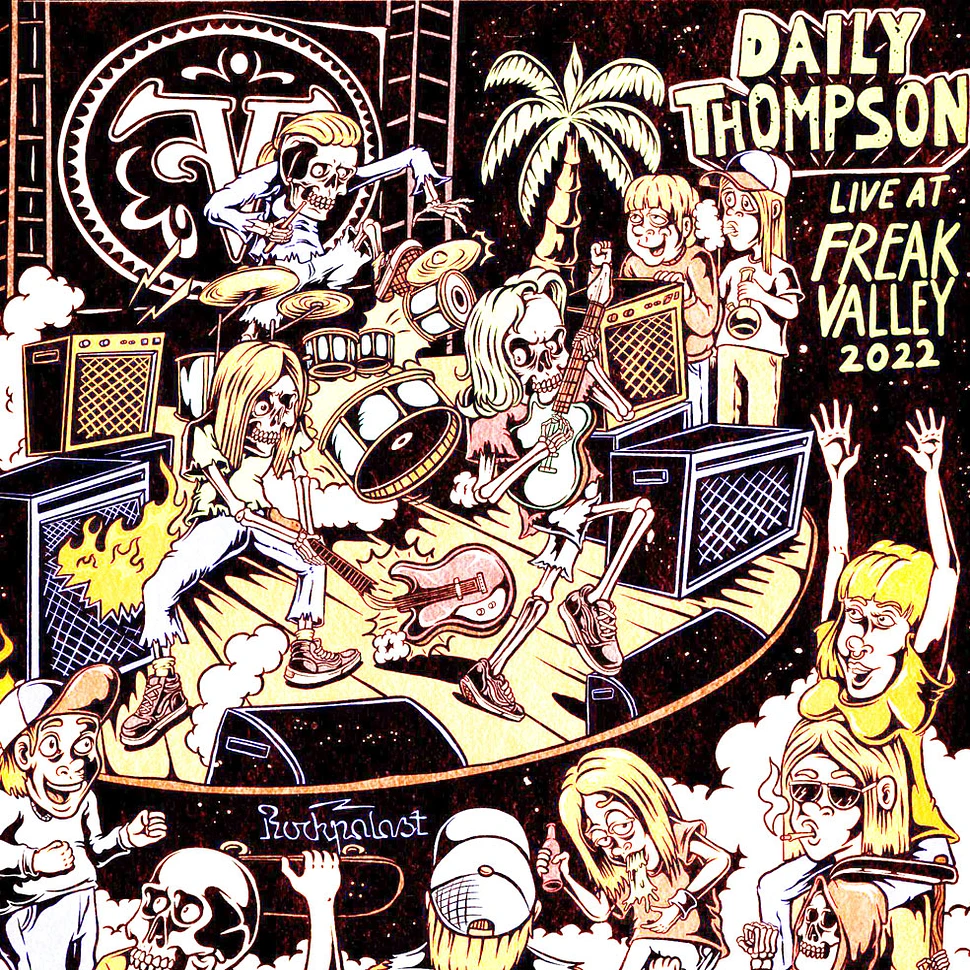 Daily Thompson - Live At Freak Valley Festival White Vinyl Edition