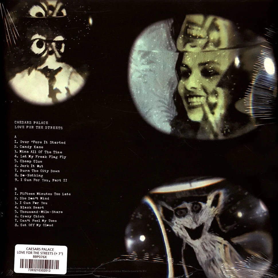 CAESARS PALACE Love for the streets レコード