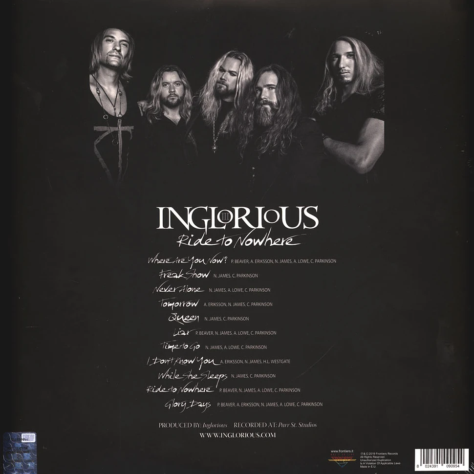 Inglorious - Ride To Nowhere