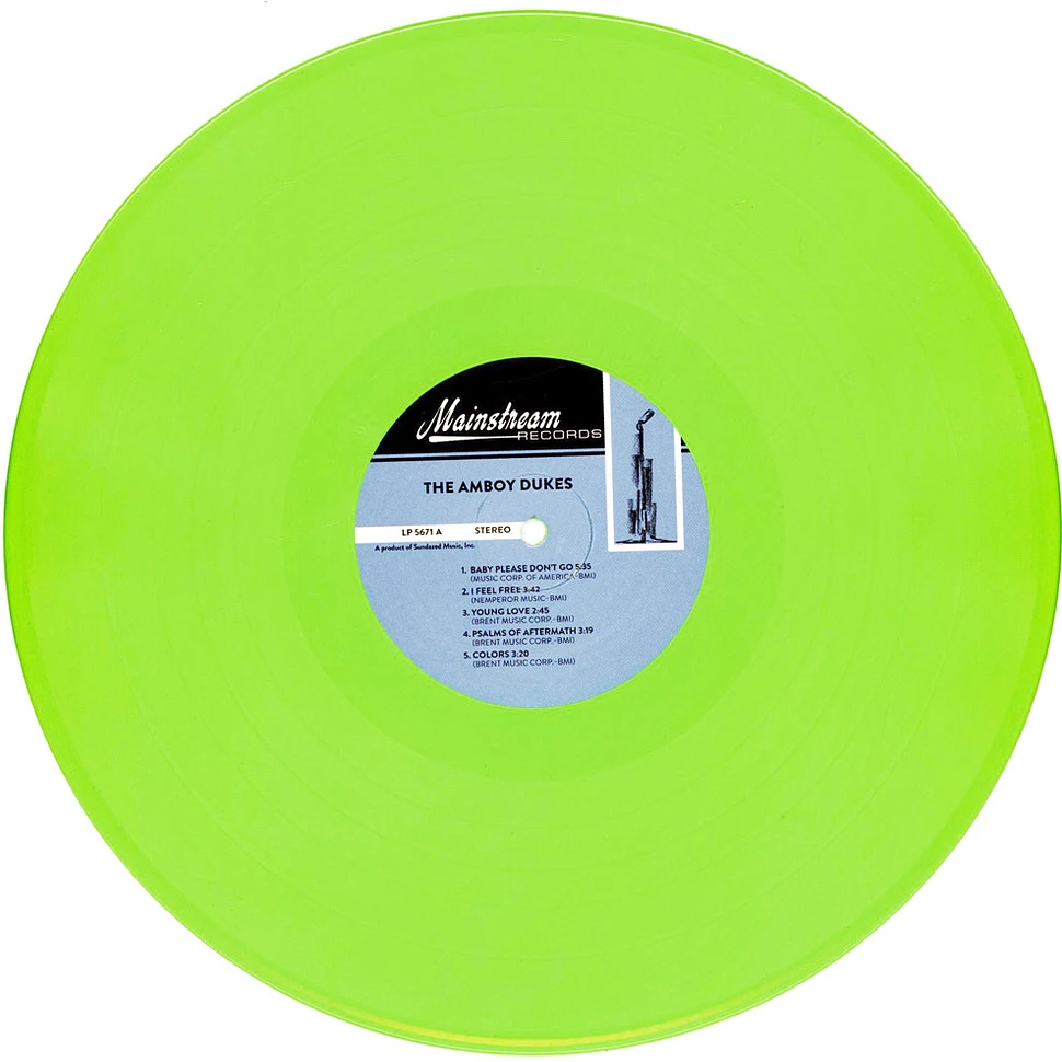 The Amboy Dukes - The Amboy Dukes Lime Green Vinyl Edition