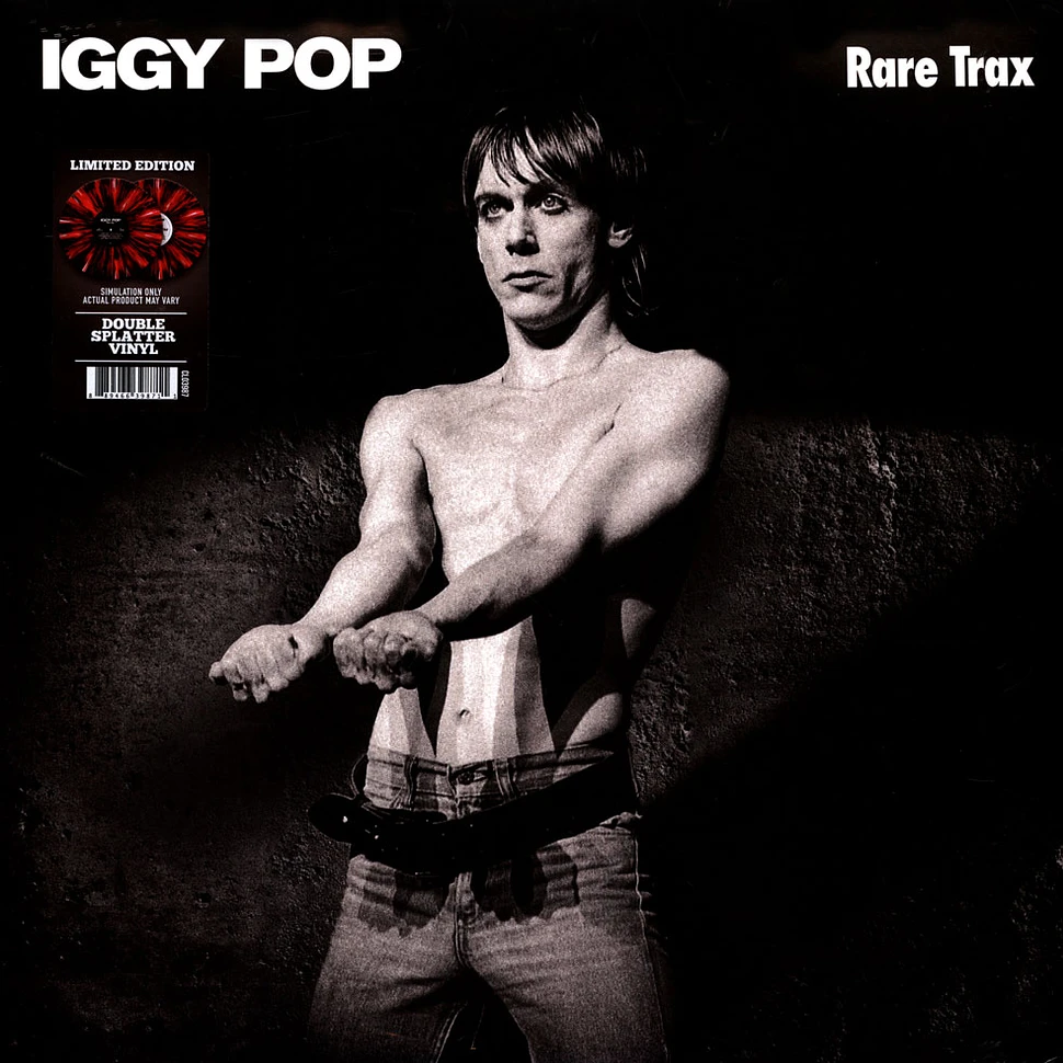 Iggy Pop - Rare Trax Red Black White Splatter Vinyl Edition