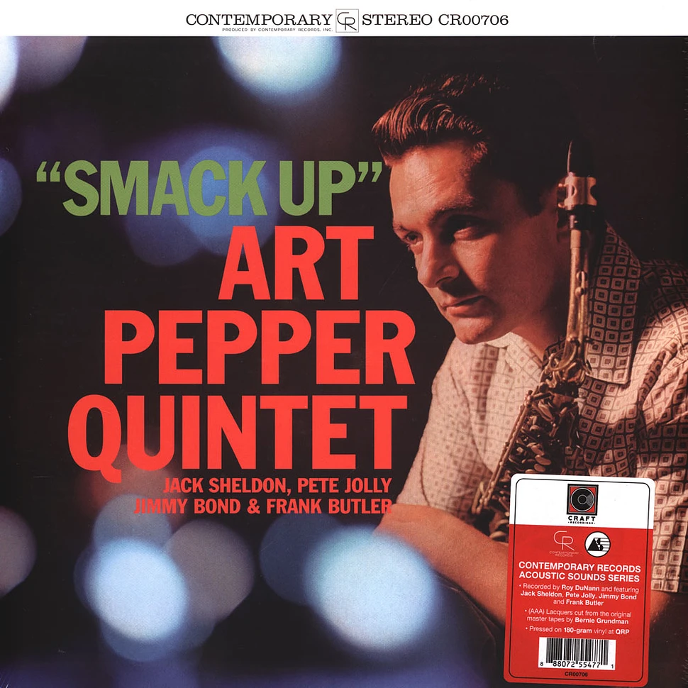Art Quintet Pepper - Smack Up Contemp.Rec. Acoustic Sounds Series
