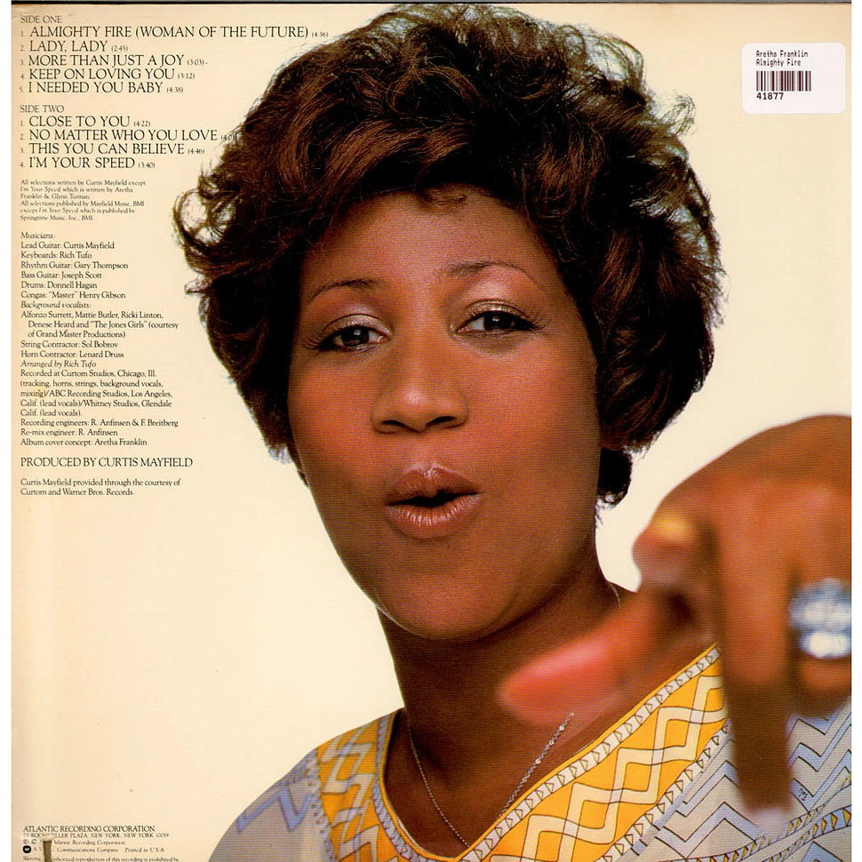 Aretha Franklin - Almighty Fire