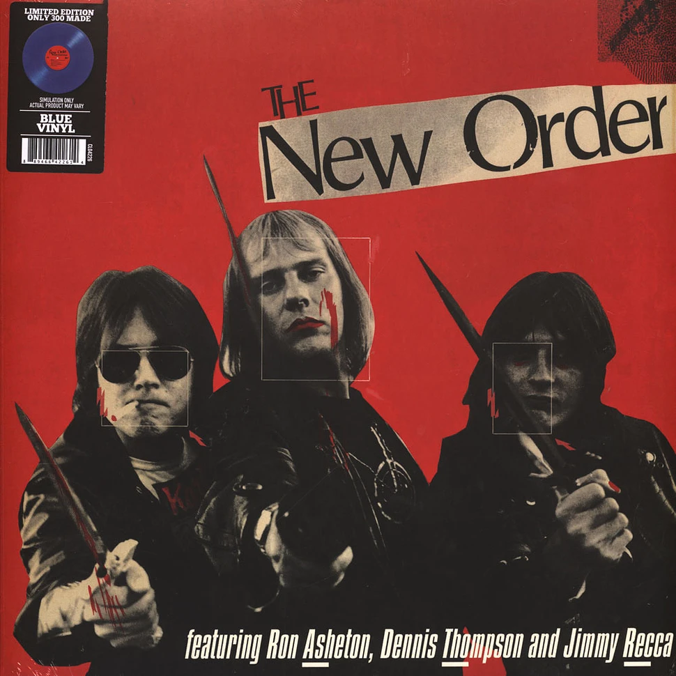 The New Order - The New Order 2023 Remaster Blue Vinyl Edition