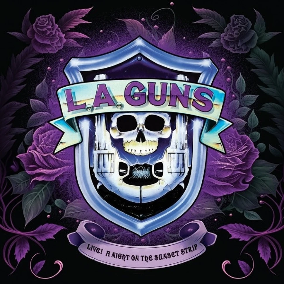 L.A. Guns - Live! A Night On The Sunset Strip Purple Marble Vinyl Edition