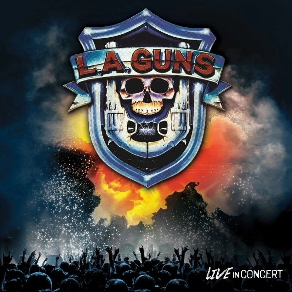 L.A. Guns - Live In Concert Blue Vinyl Edition
