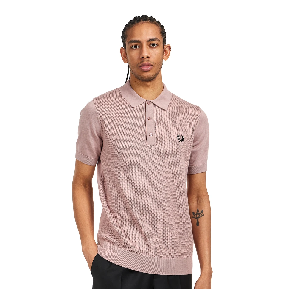 Fred Perry - Texture Front Knitted Shirt