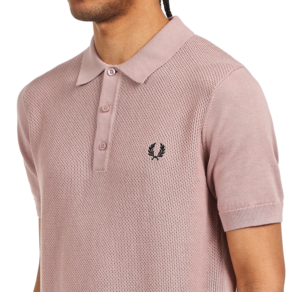 Fred Perry - Texture Front Knitted Shirt