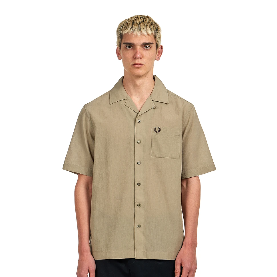 Fred Perry - Lightweight Texture Revere Collar Shirt