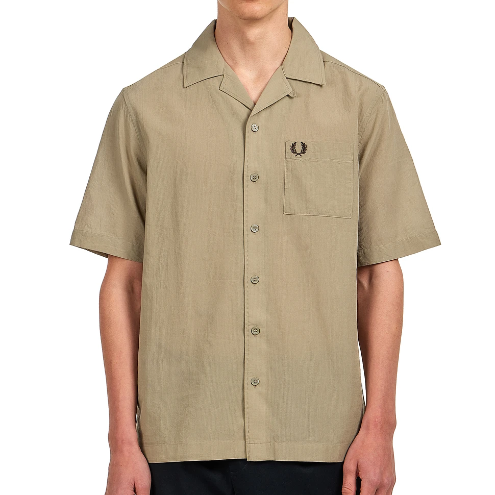 Fred Perry - Lightweight Texture Revere Collar Shirt