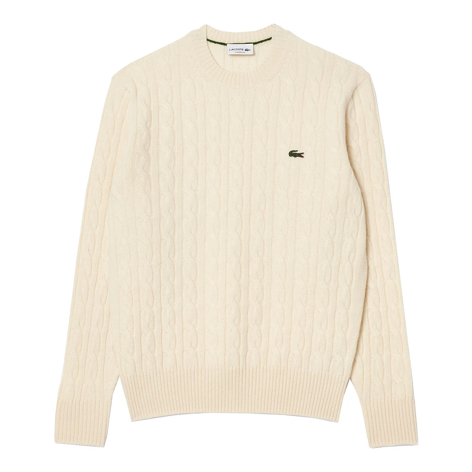 Lacoste - Carded Wool Crew Neck Sweater